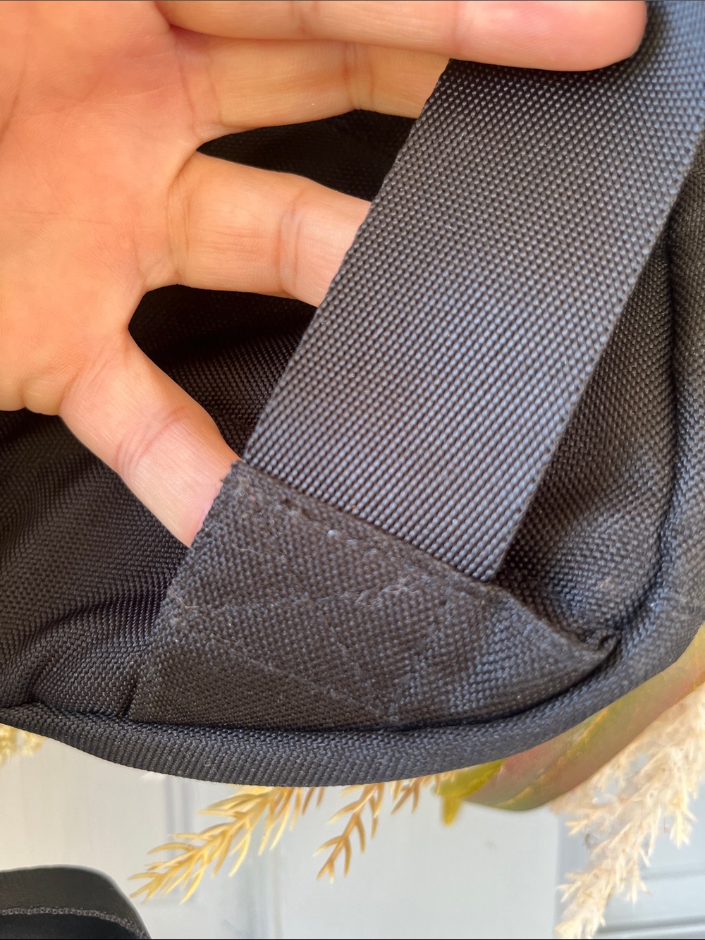 Vera Bradley Black Compact Sling Backpack - Picture 10 of 11